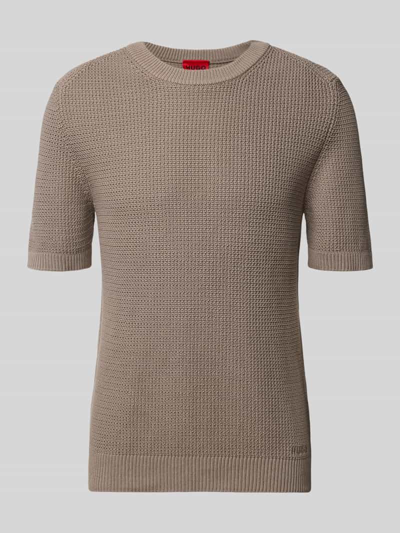 męski t-shirt o kroju regular fit z czystej bawełny model 'SAFFON'