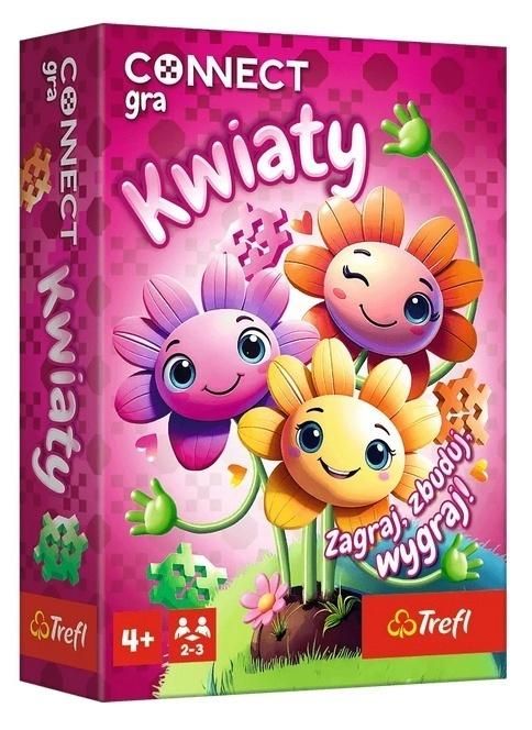 Gra dla dzieci Connect Kwiaty Trefl - gra