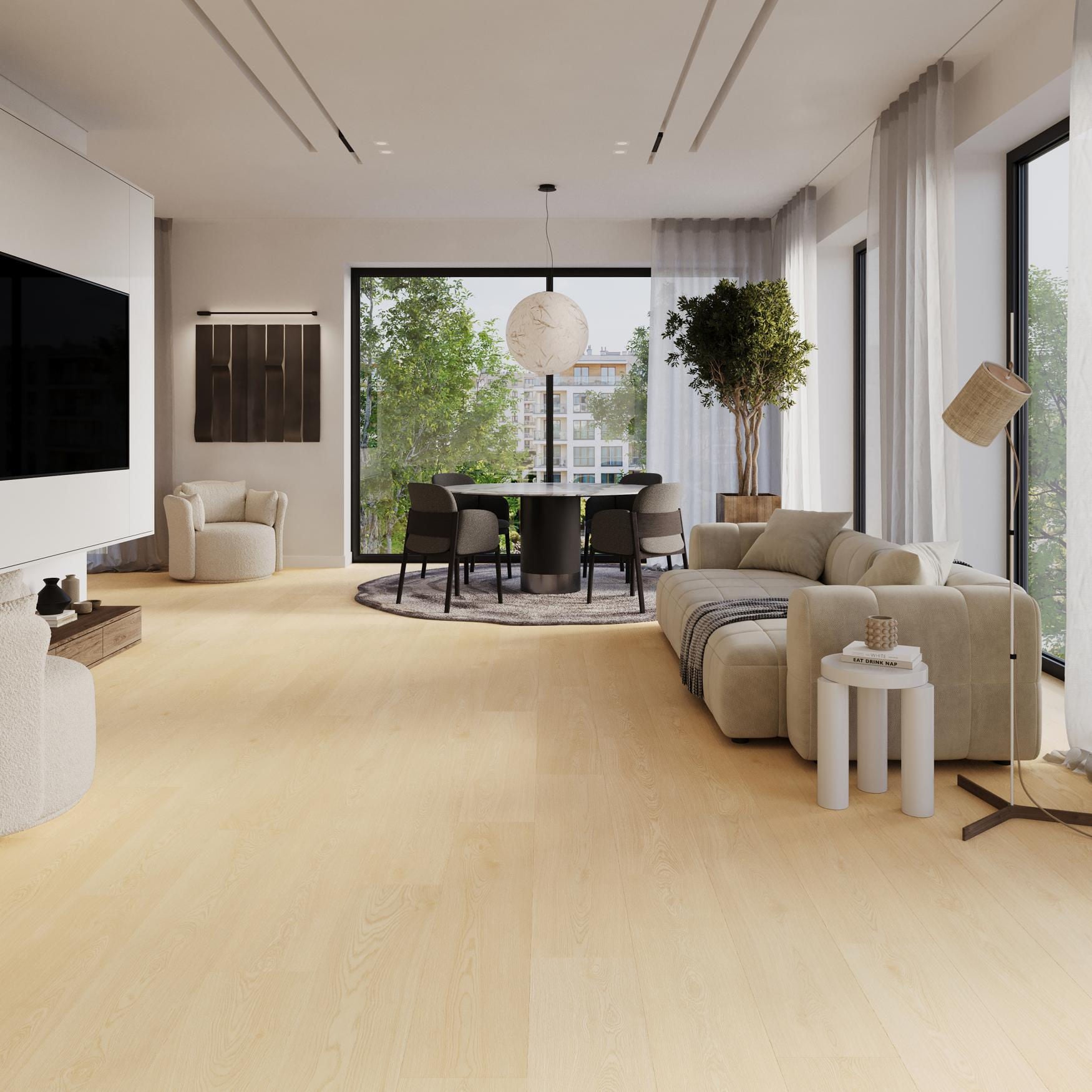 Barlinek Panele Winylowe Spc Senti Floors Dąb Felice Kl. 34 5,0 + 1,0 Mm Click Z Podkładem