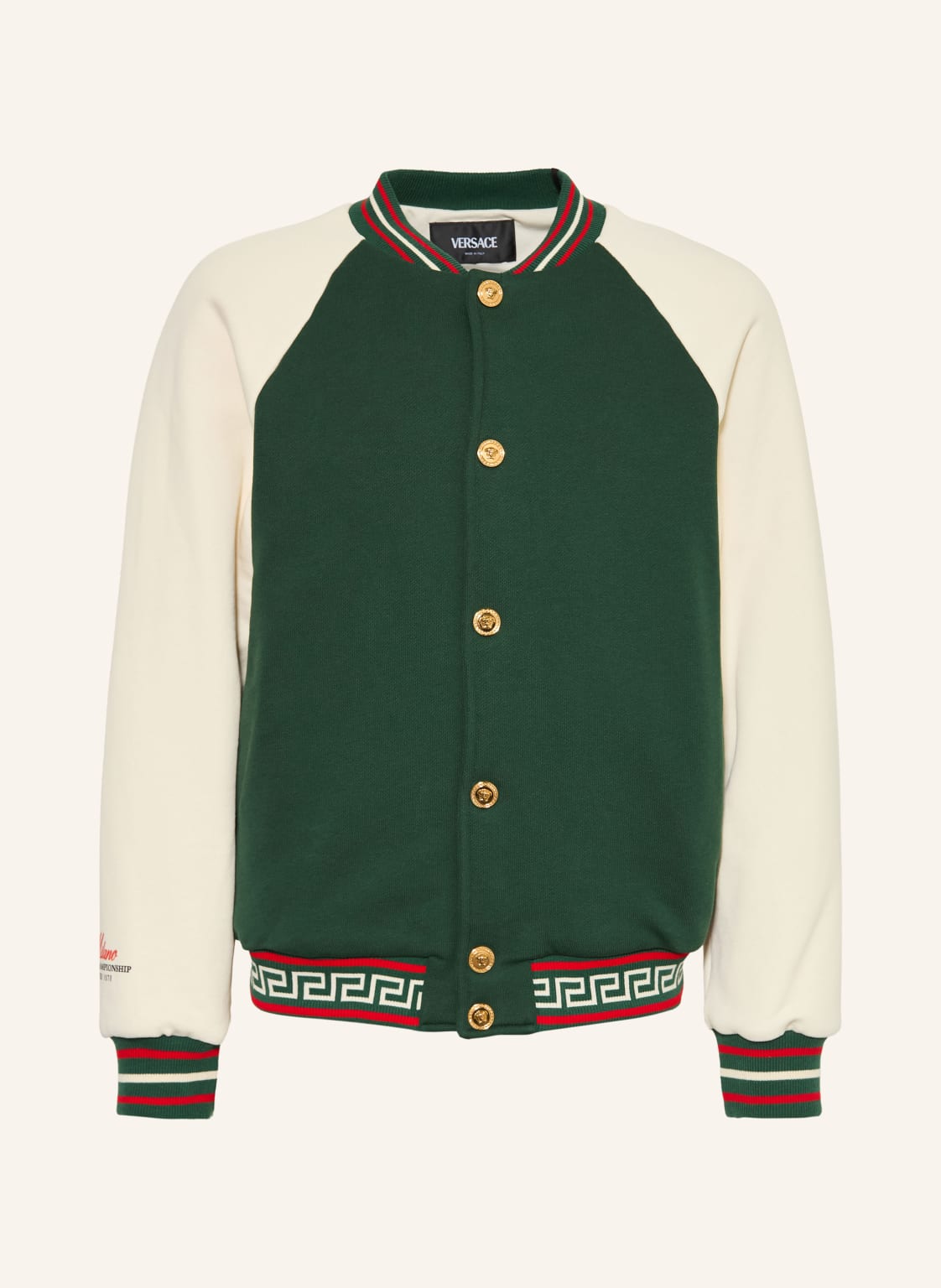 Versace Kurtka Studencka gruen