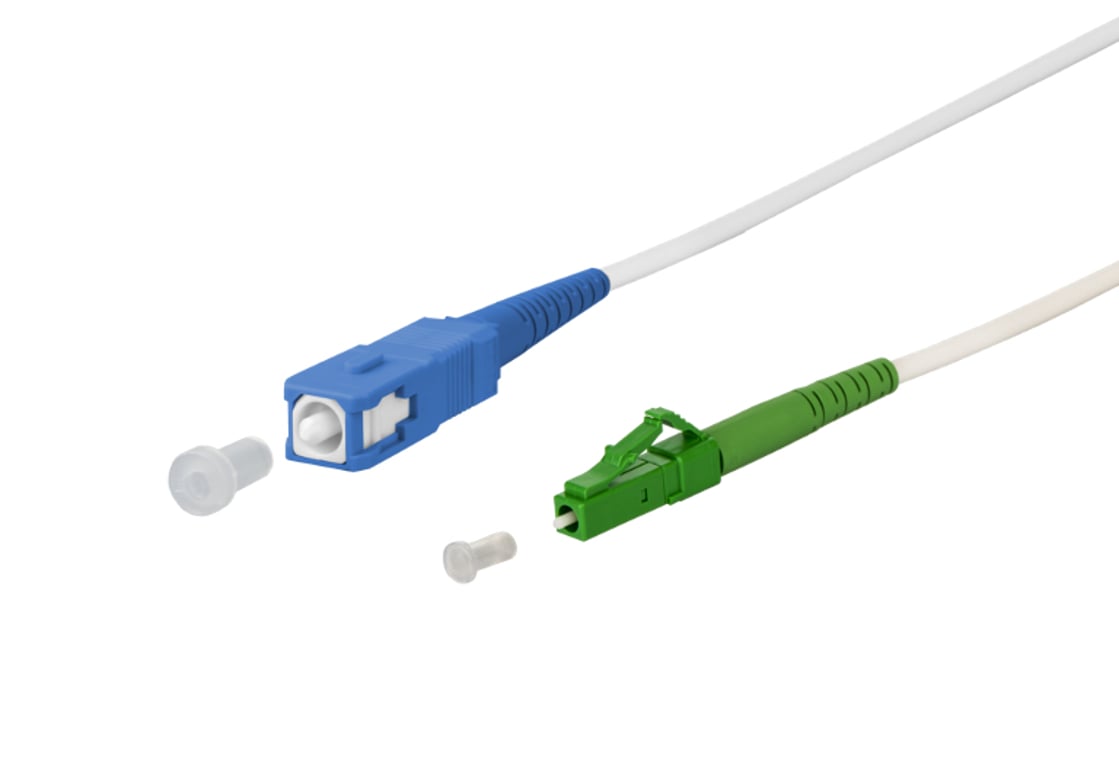 METZ CONNECT 151P7EOJA20E kabel InfiniBand / światłowodowy 2 m SC LC I-V(ZN) H Biały