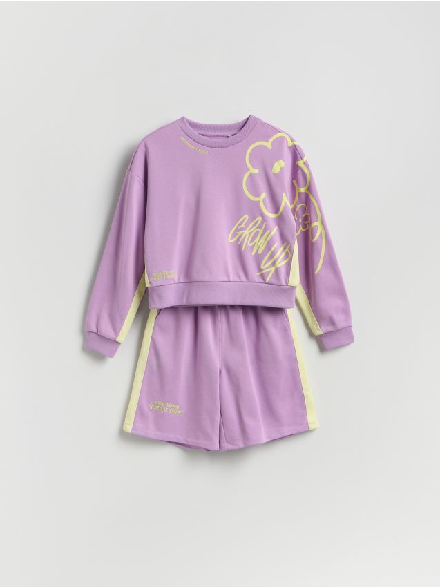 Reserved - Komplet dresowy - fioletowy