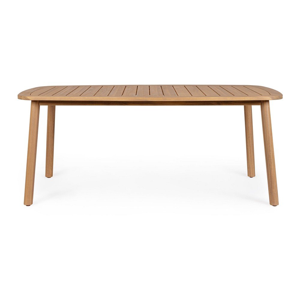 Stół ogrodowy z litego drewna akacjowego 99x183 cm Pablo – Bizzotto