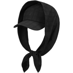 Czapka Seersucker Drape by Kangol, czarny, L/XL (58-61 cm)