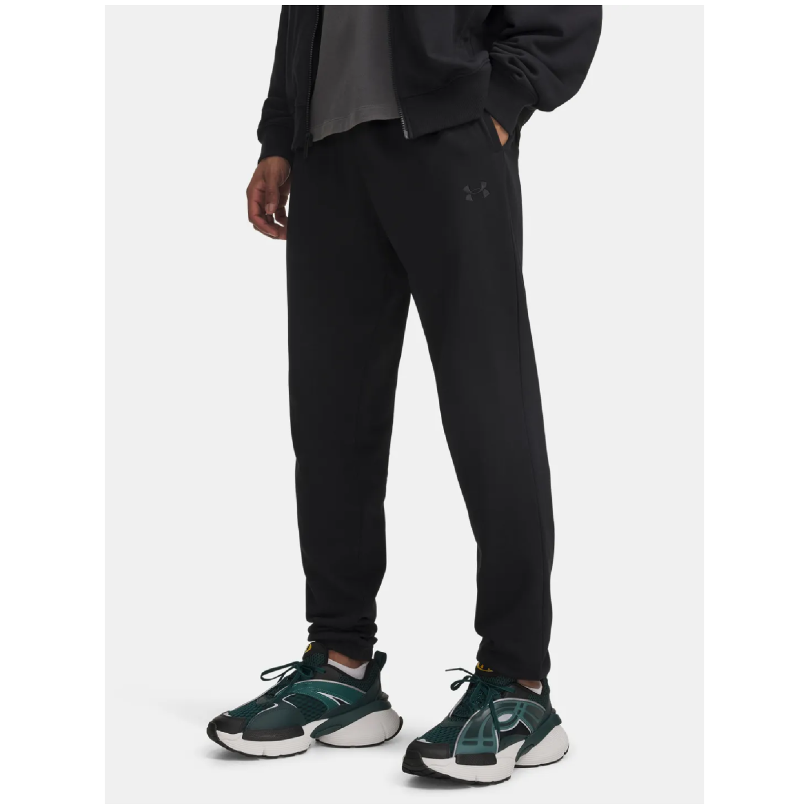 Spodnie męskie Under Armour Rival LW Jogger Rozmiar: XXL / Kolor: czarny