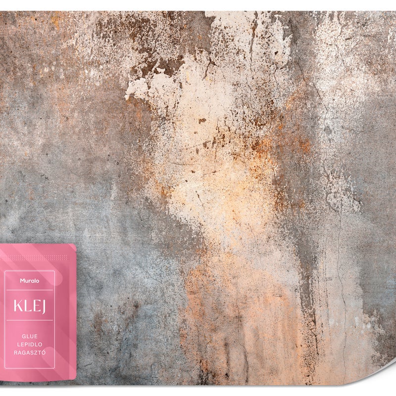 FOTOTAPETA DO SALONU SYPIALNI MURAL BETON ABSTRAKCYJNA ŚCIANA MUR 100x70