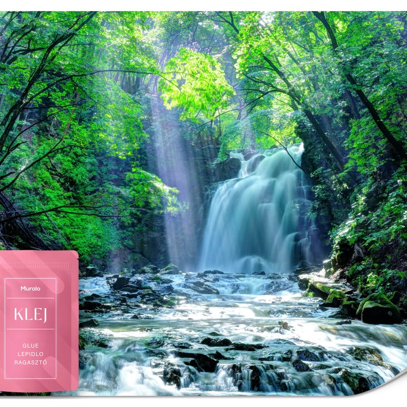 FOTOTAPETA DO SALONU SYPIALNI WODOSPAD KASKADA PEJZAŻ NATURA 3D 250x175