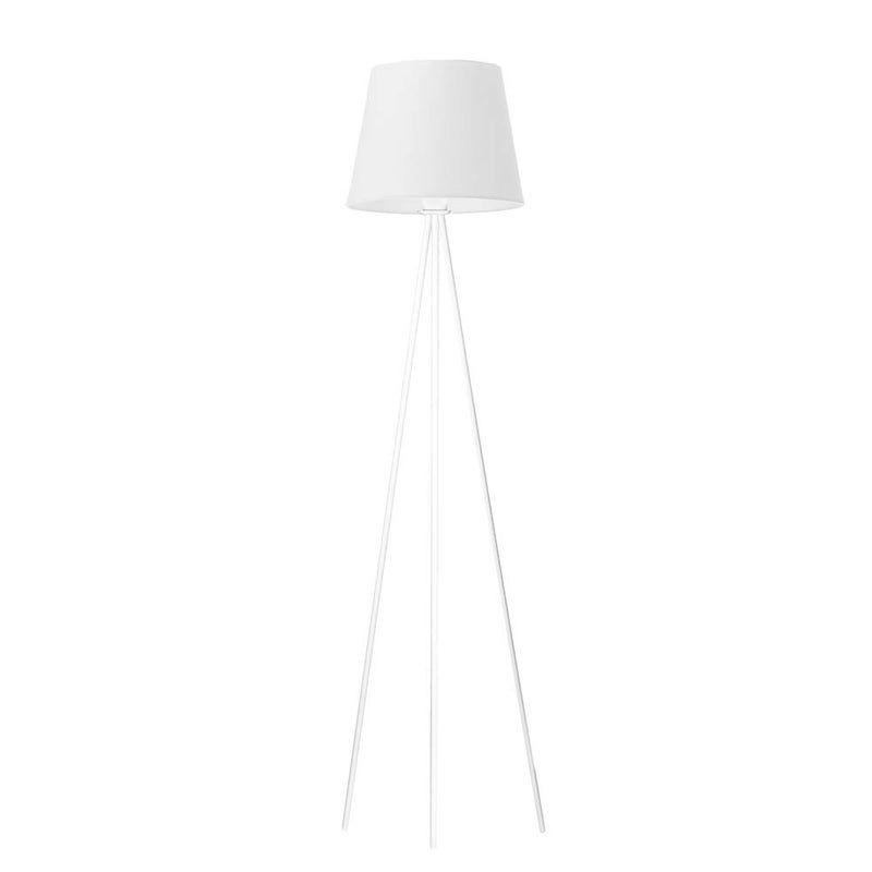 Lampa stojąca podłogowa trójnóg z abażurem stożek JOLLY