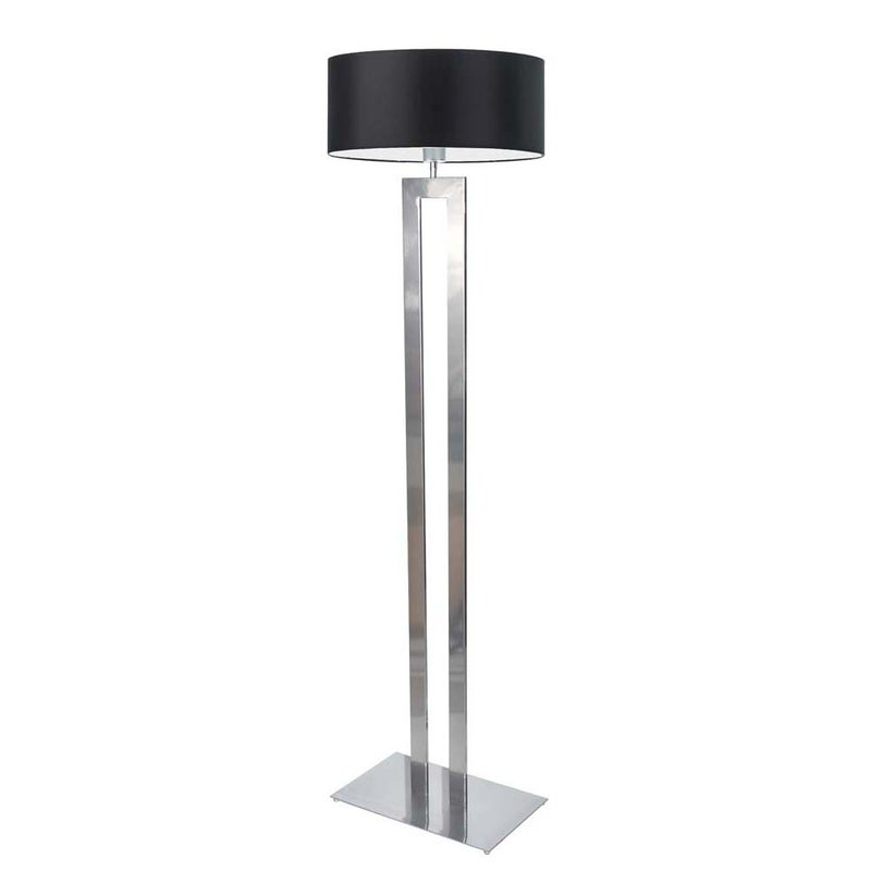 Lampa stojąca podłogowa z abażurem walec MONO