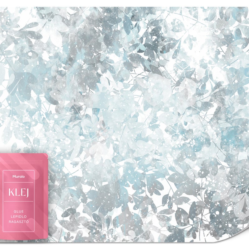 FOTOTAPETA DO SYPIALNI SALONU MUR NATURA ABSTRAKCYJNE LIŚCIE MURAL 100x70