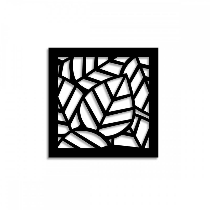 TROPICA - Panel perforowany - Czarny parasol PVC 98x98 cm Grubość 1 cm
