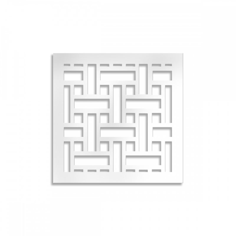 PLOT - Panel PCV perforowany - Parasolka biała 98x98 cm grubość 1 cm
