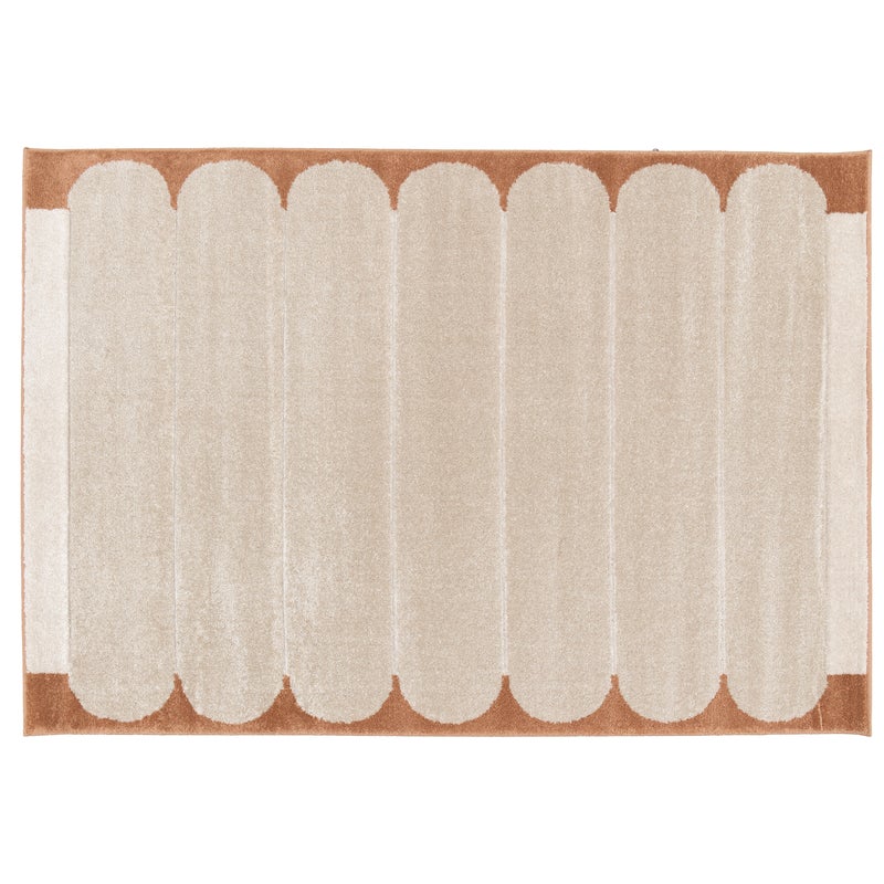 Dywan geometryczny Claudy 120 x 170 cm beżowy Inspire