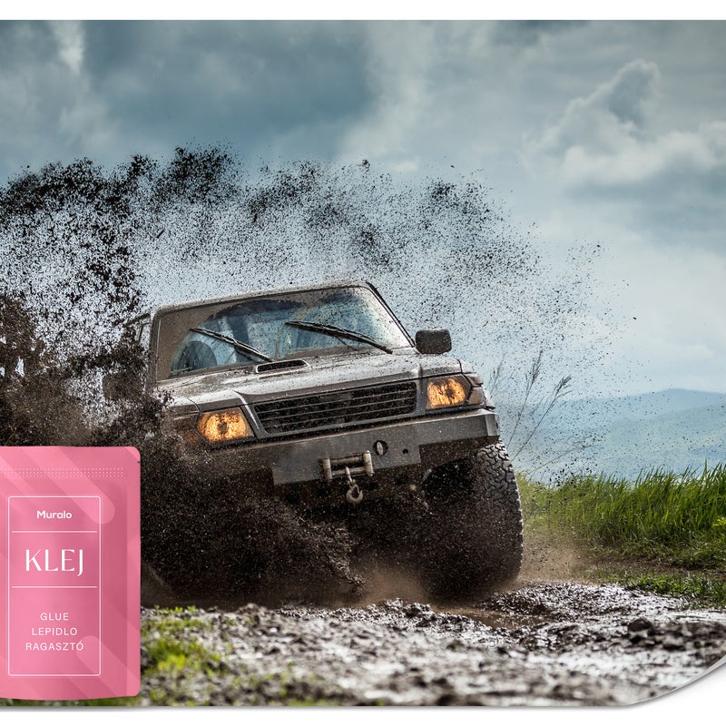 FOTOTAPETA DLA MŁODZIEŻY JEEP SAMOCHÓD OFF-ROAD GÓRY DLA CHŁOPCA 100x70