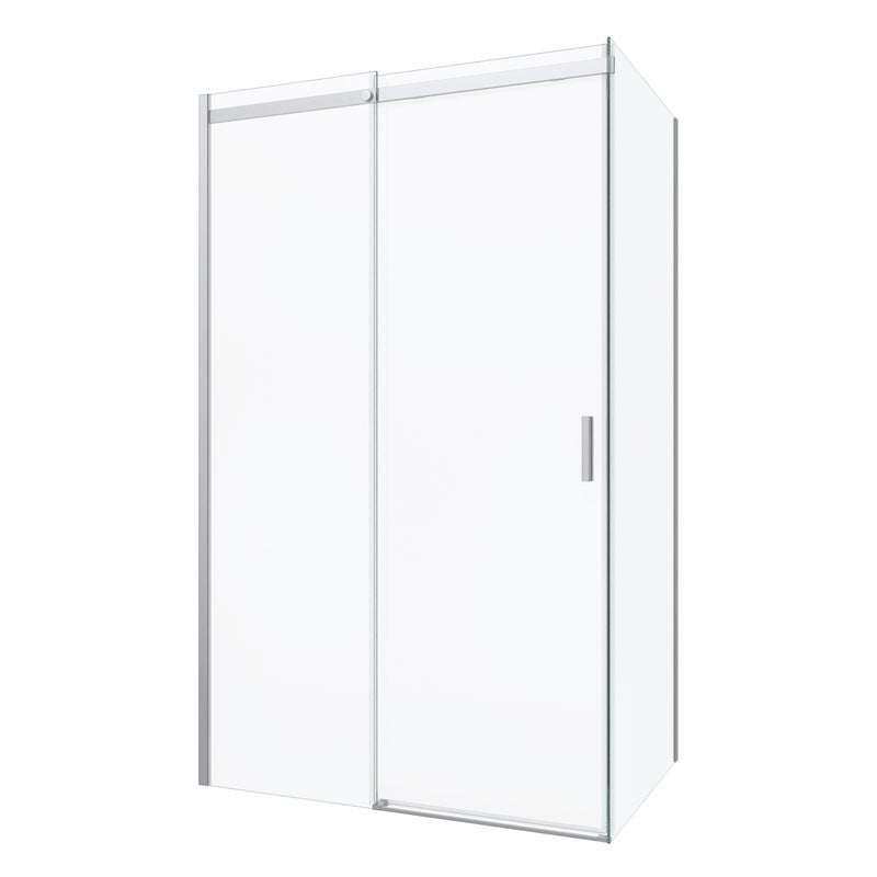 Kabina prysznicowa SEVANTE SORRENTO 100x80 prostokątna przesuwna chrom 1 szt.