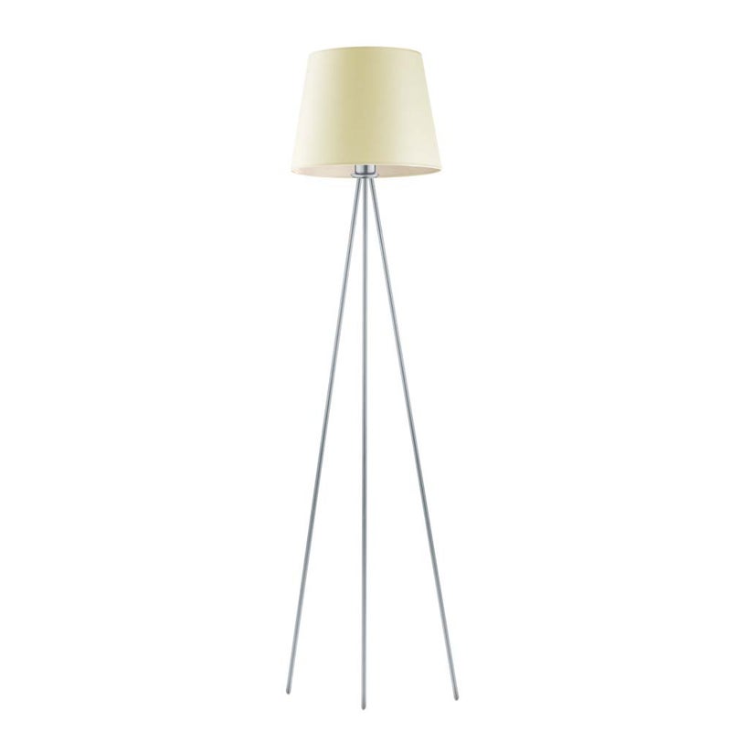Lampa stojąca podłogowa trójnóg z abażurem stożek JOLLY