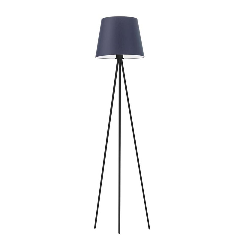 Lampa stojąca podłogowa trójnóg z abażurem stożek JOLLY