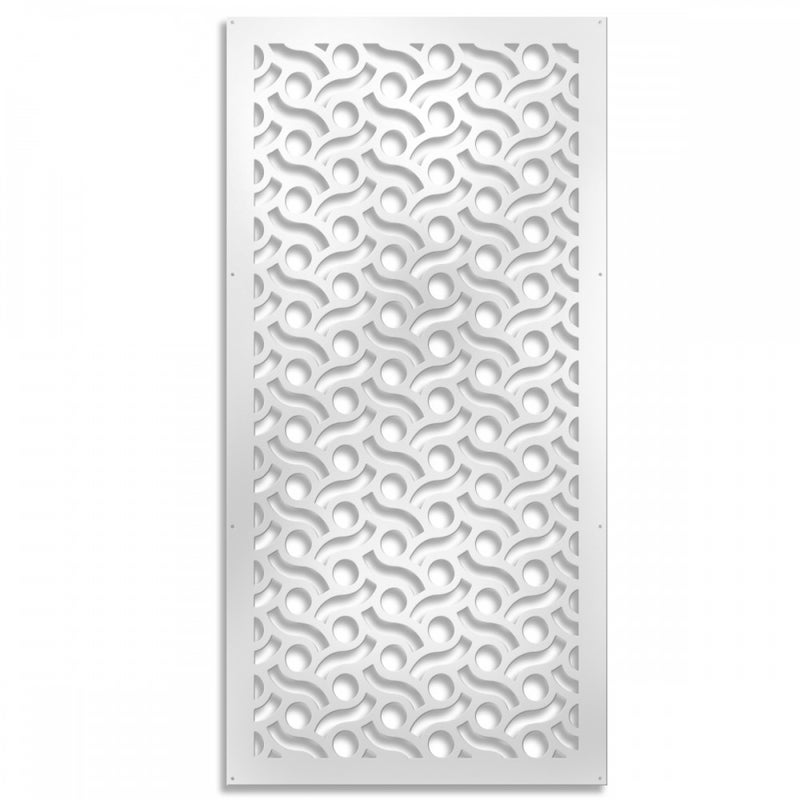 KORPUSY - Panel perforowany - kolor BIAŁY rozmiar parasola 47x94 cm - grubość 10 mm