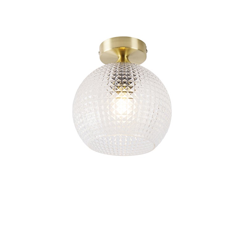 Inteligentna lampa sufitowa w stylu art deco mosiądz w tym Wifi A60 - Sphere