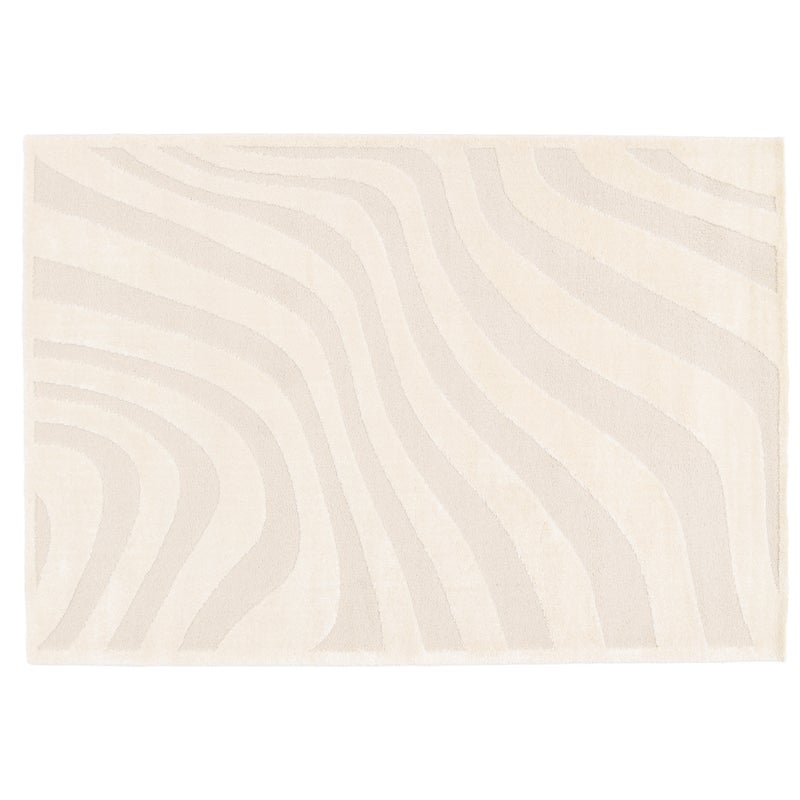 Dywan geometryczny Mineral Balta 200 x 290 cm beżowy 3D Inspire