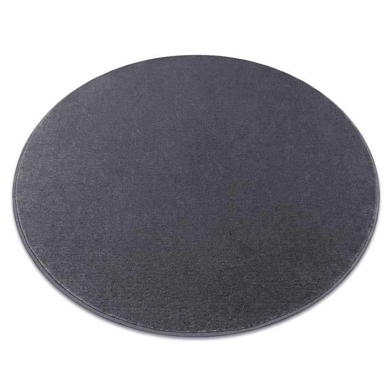 Dywan koło SEDUCTION antracyt 99 miękka, wytrzymała, do sypialni, do hotelu koło 170 cm