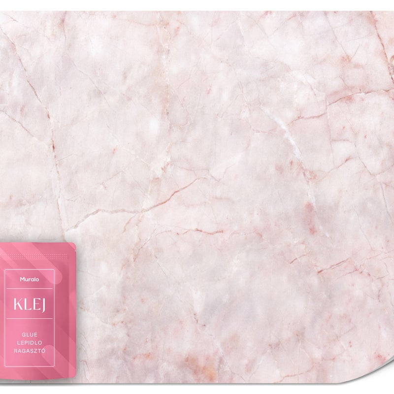 FOTOTAPETA DO SYPIALNI SALONU RÓŻOWY MARMUR STYL GLAMOUR ABSTRAKCJA 300x210