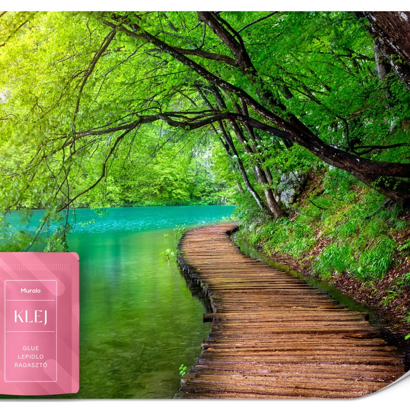 FOTOTAPETA DO SALONU SYPIALNI JEZIORA PLITWICKIE CHORWACJA PEJZAŻ 100x70