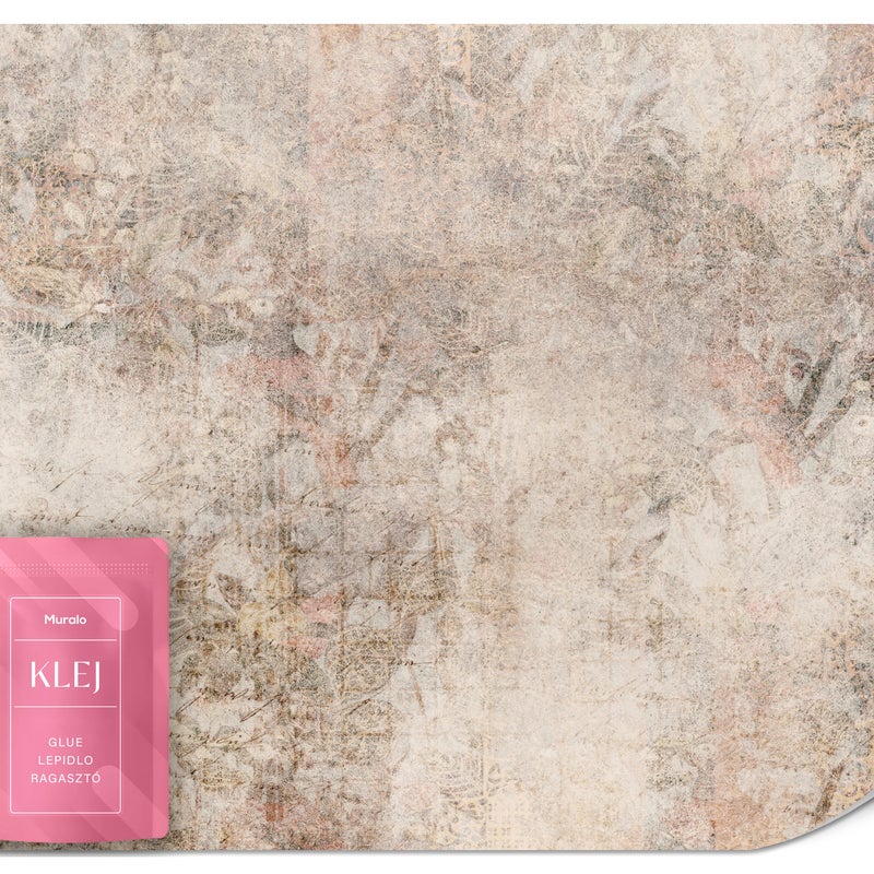 FOTOTAPETA DO SALONU BIURA MOZAIKA ORNAMENTY BETON MURAL ABSTRAKCJA 300x210