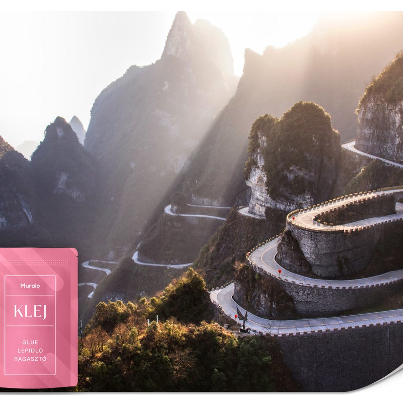 FOTOTAPETA DO SALONU BIURA GÓRY KRAJOBRAZ 3D LAS WSCHÓD SŁOŃCA 400x280