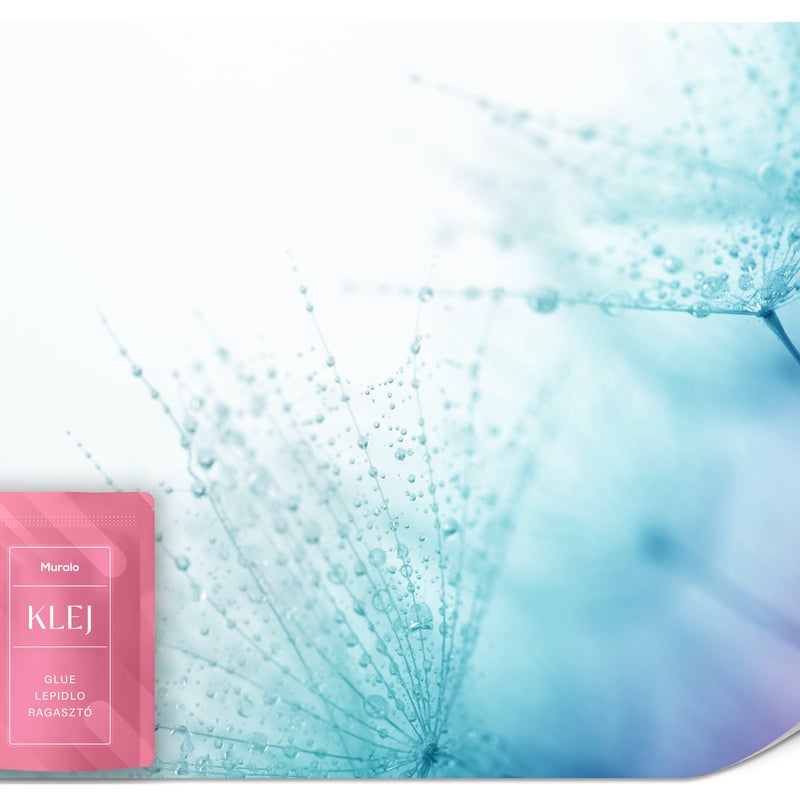 FOTOTAPETA DO SYPIALNI KWIATY DMUCHAWCE NATURA TAPETA NA ŚCIANĘ 150x105