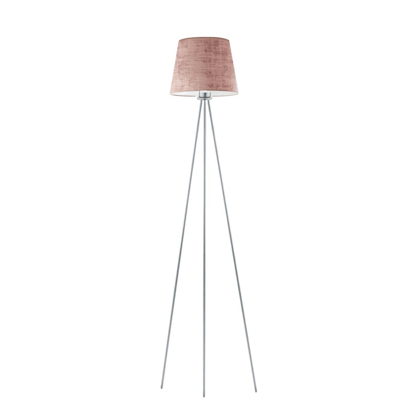 Lampa stojąca podłogowa trójnóg z abażurem stożek JOLLY