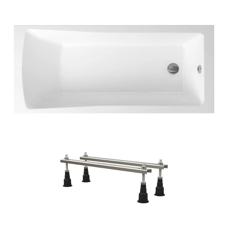 Helmken Wanna akrylowa Aurora 160x70 z akrylu lanego ze wzmocnionym korpusem + Nóżki / 35010060Z