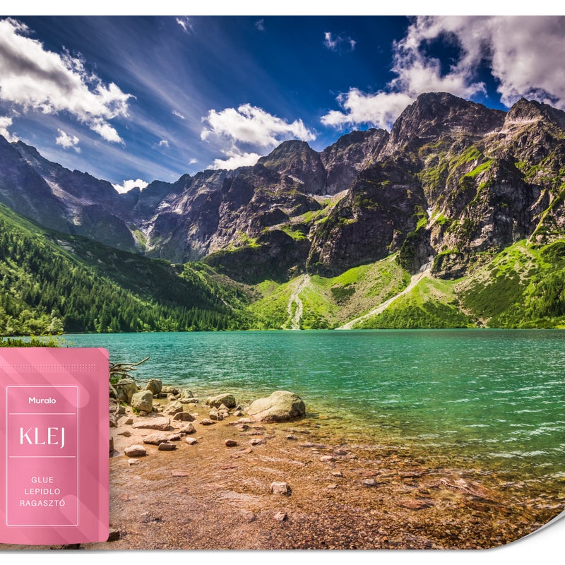 FOTOTAPETA DO SALONU SYPIALNI MORSKIE OKO TATRY ZAKOPANE KRAJOBRAZ 500x350