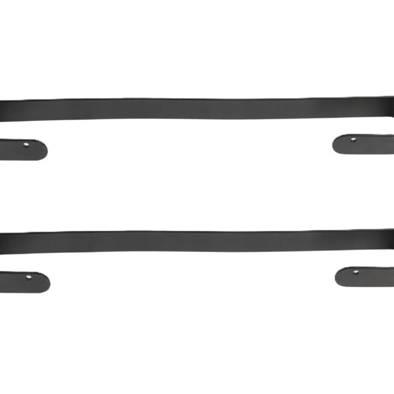 Wieszak łazienkowy Jumi ścienny loft na ręczniki czarny 60cm 2szt