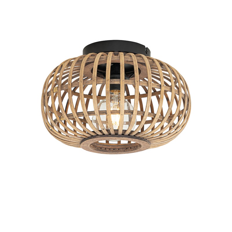 Orientalna lampa sufitowa bambusowa - Amira