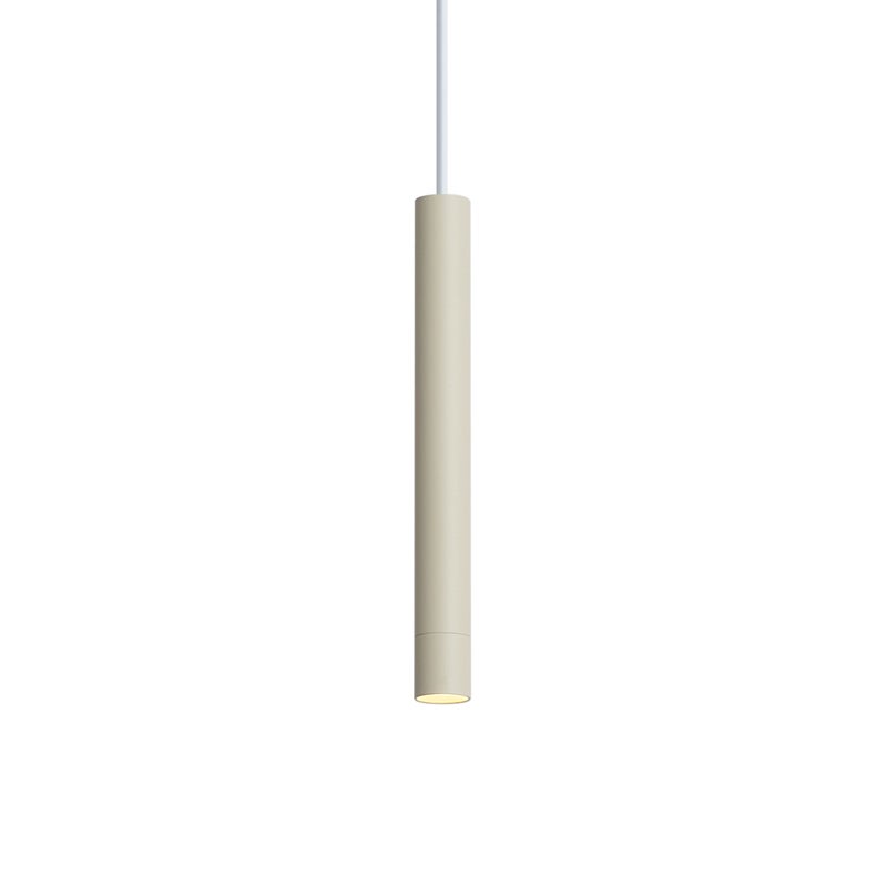 Nowoczesna lampa wisząca beżowa z białym do systemu szynowego 1-fazowego - Iconic Frini