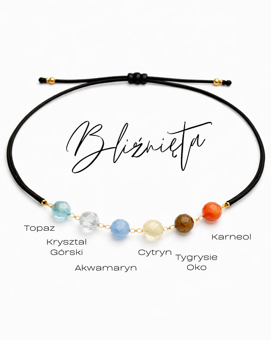 ZODIAK, Bransoletka Glam, Bliźnięta