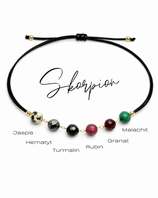 ZODIAK, Bransoletka Glam, Skorpion
