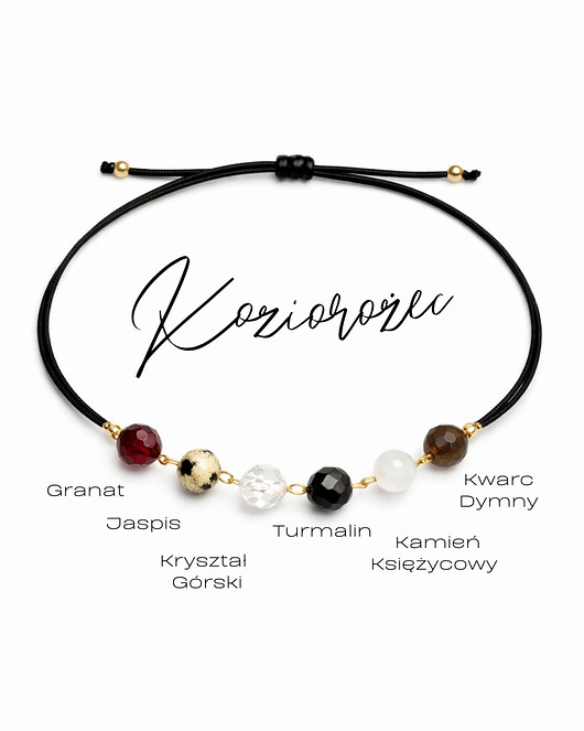 ZODIAK, Bransoletka Glam, Koziorożec