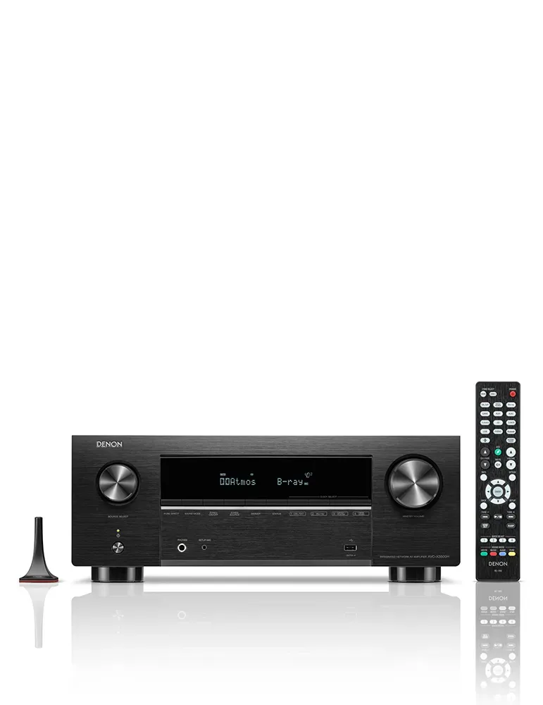 Zestaw kina domowego Denon AVC-X3800H Dali Sonik 9/1/Cinema, Licencja Dirac Live: Dirac Live Room Correction - Full bandwidth