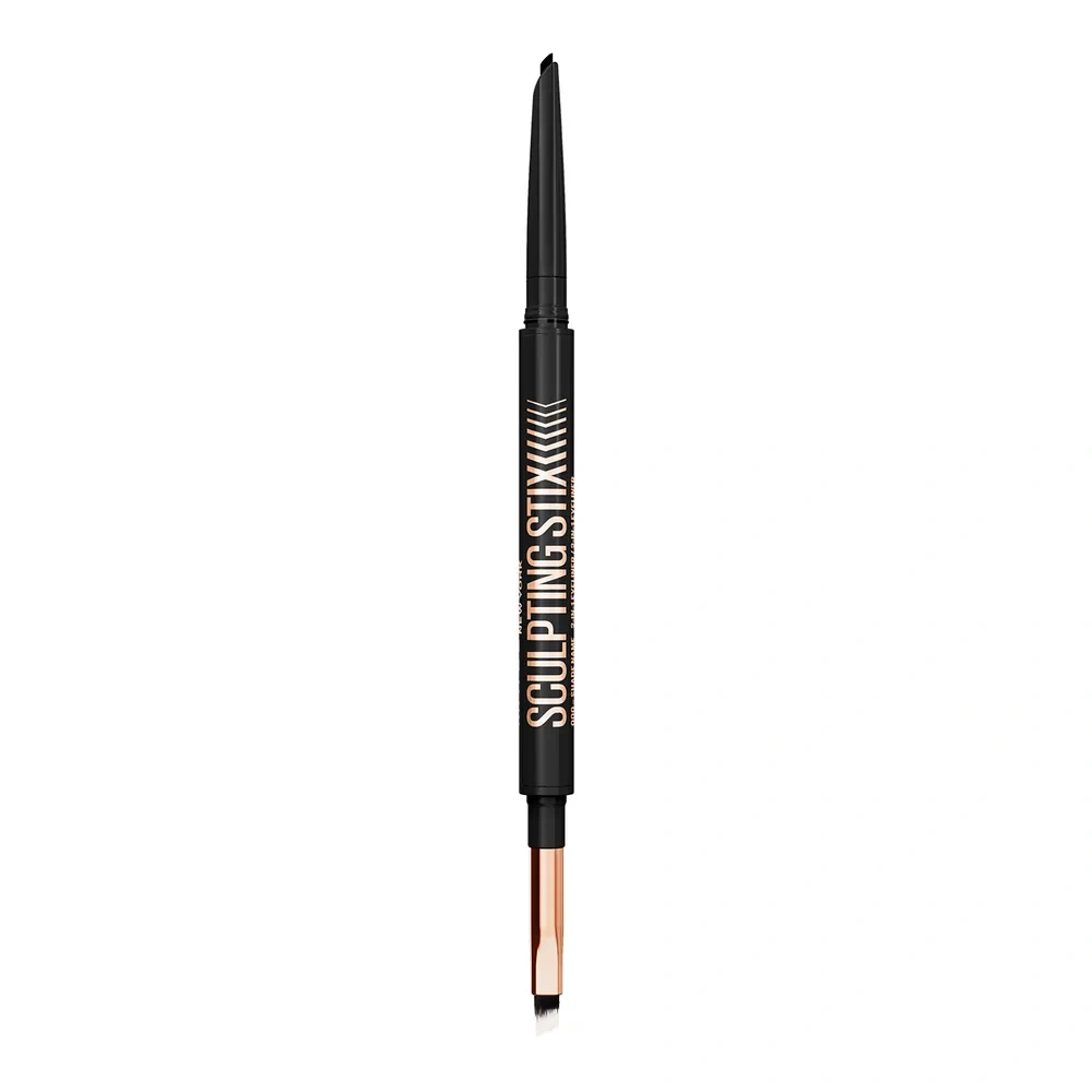 Maybelline Scultping Stix precyzyjna kredka do oczu 2w1 z pędzelkiem 016 Black Blur 0,6 g