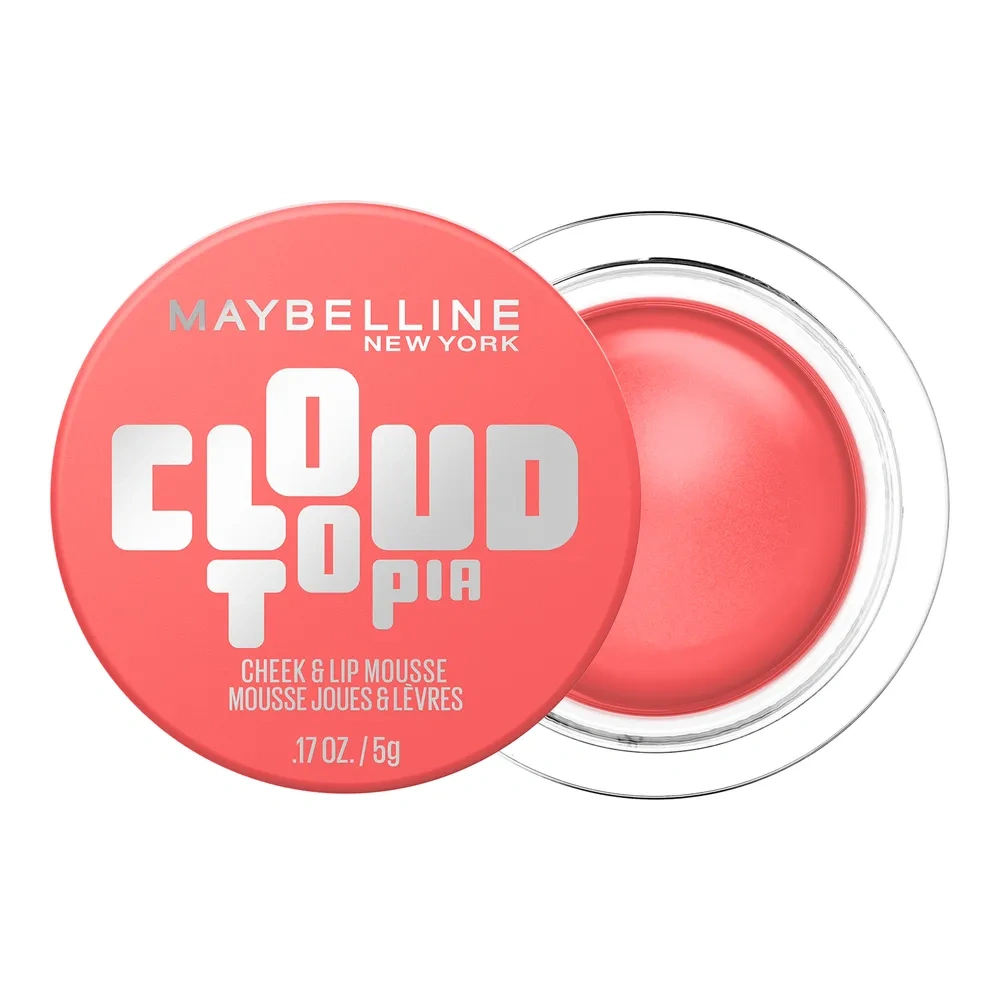 Maybelline Cloudtopia Cheek & Lip Mousse matowy róż 2w1 do policzków i ust 05 Coral Illusion 5 g