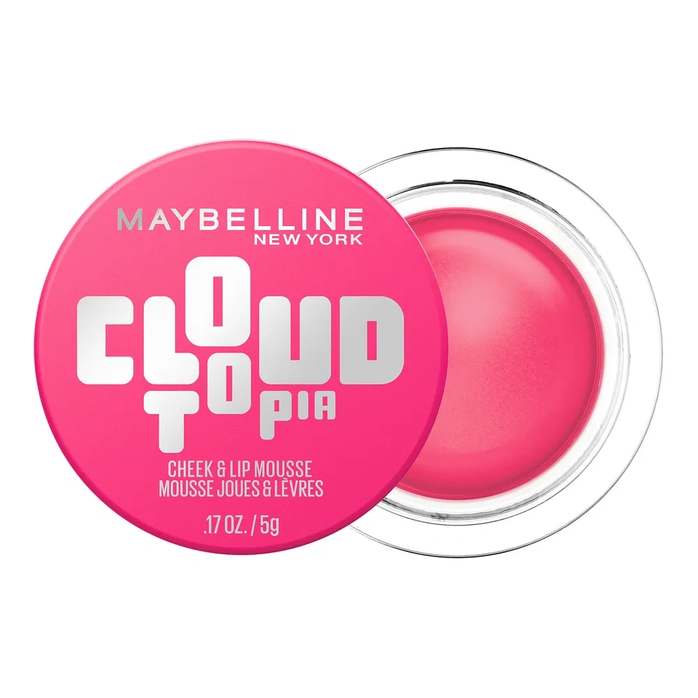 Maybelline Cloudtopia Cheek & Lip Mousse matowy róż 2w1 do policzków i ust 04 Pink Daydream 5 g