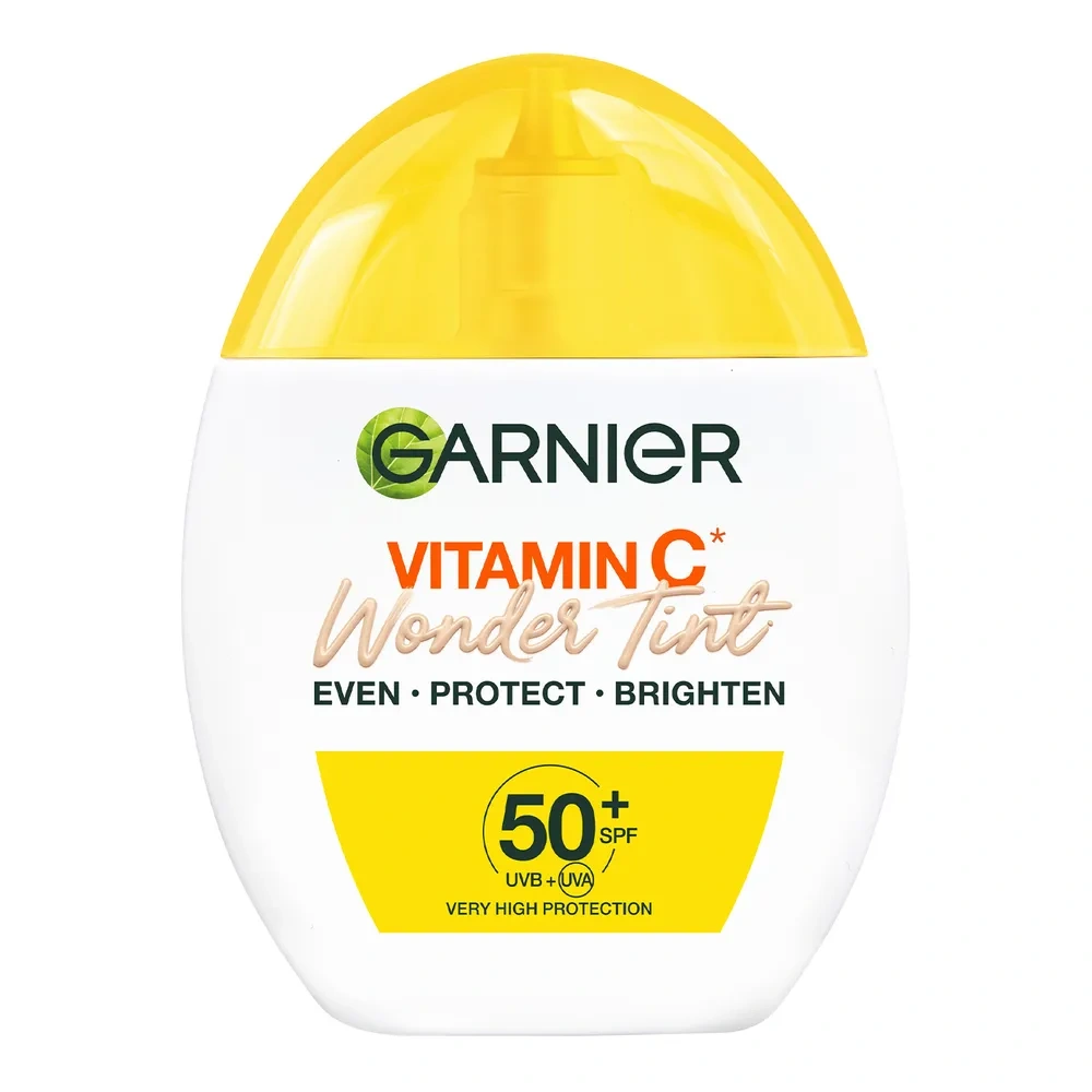 Garnier Vitamin C Wonder Tint All-In-1 Tinted Fluid tonujący krem do twarzy SPF50+ Light Jasny 40 ml
