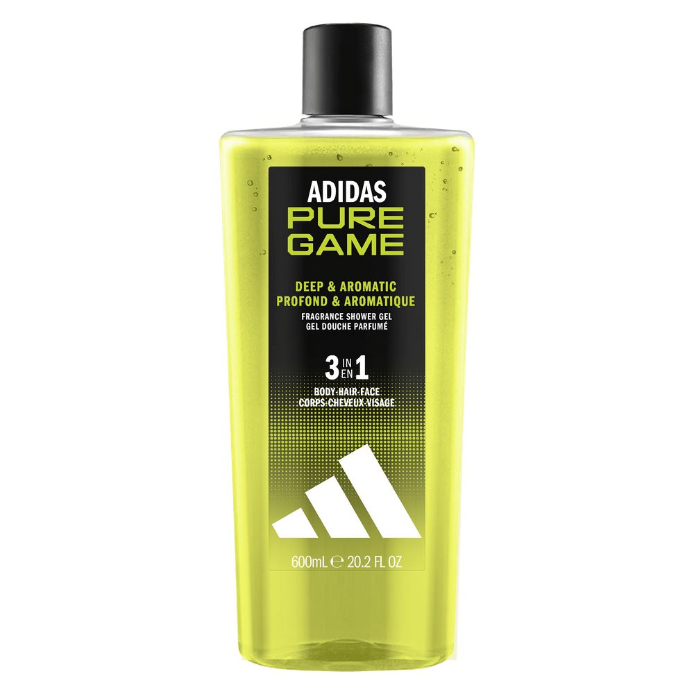 ADIDAS Pure Game Żel pod Prysznic 3w1 dla Mężczyzn 600ml