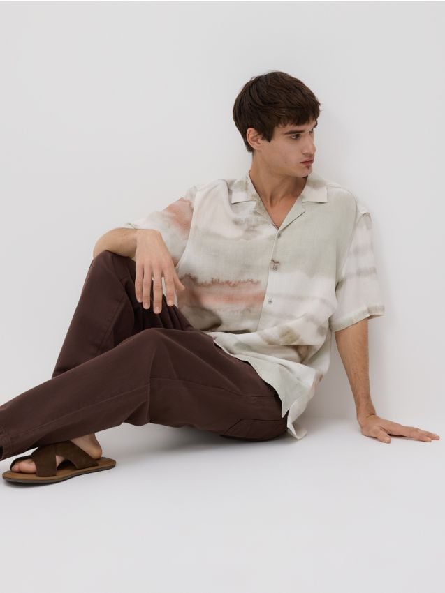 Reserved - Koszula comfort fit - wielobarwny