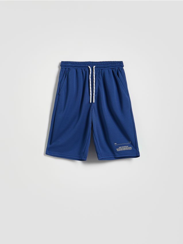 Reserved - Sportowe szorty - granatowy