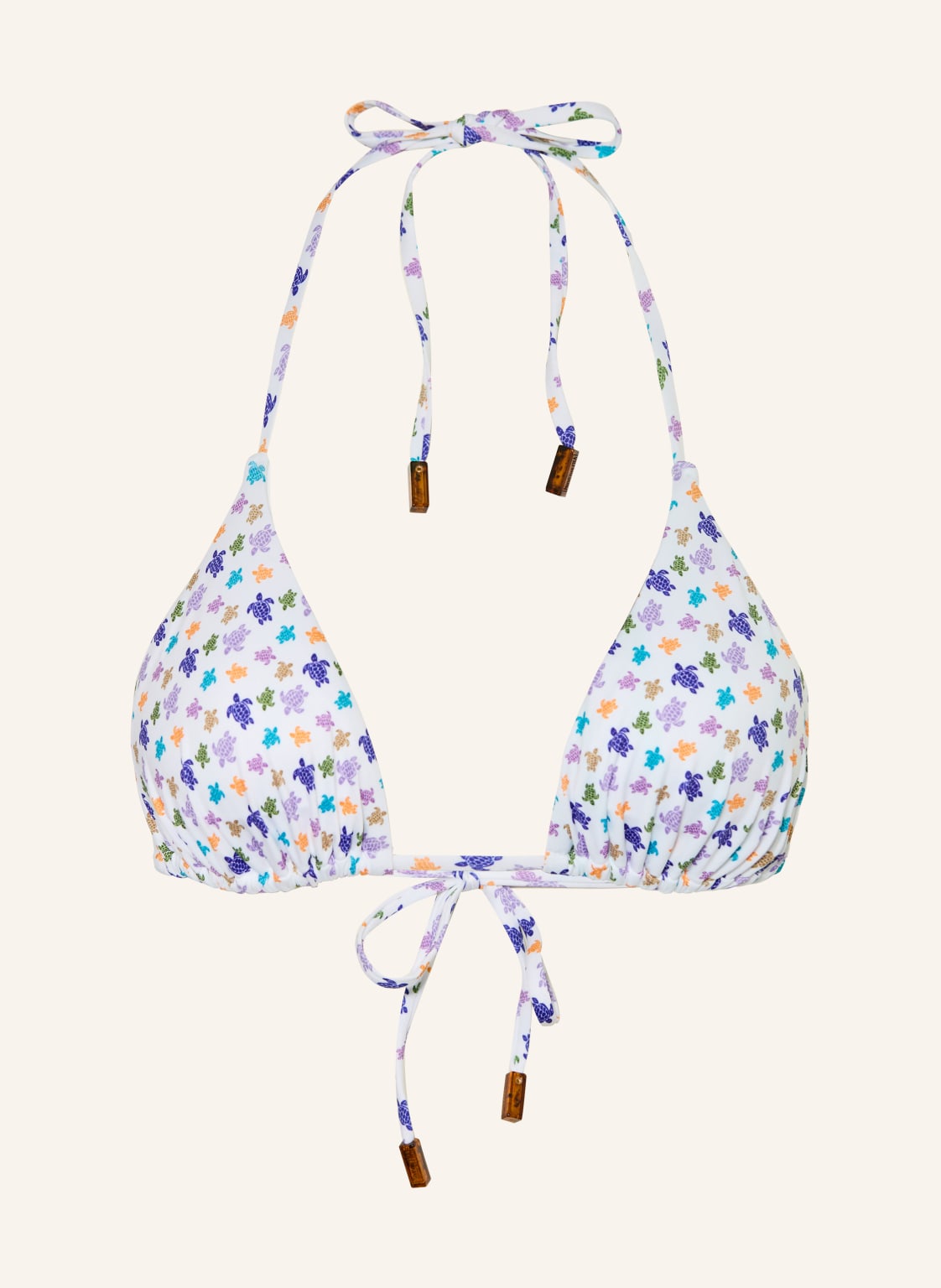 Vilebrequin Trójkątny Stanik Bikini Micro Fleur weiss