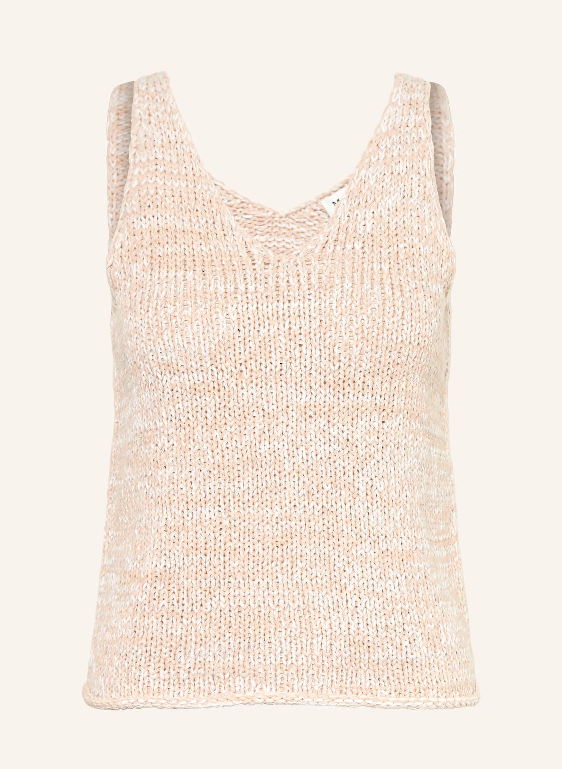 Marc O'polo Dzianinowy Top beige