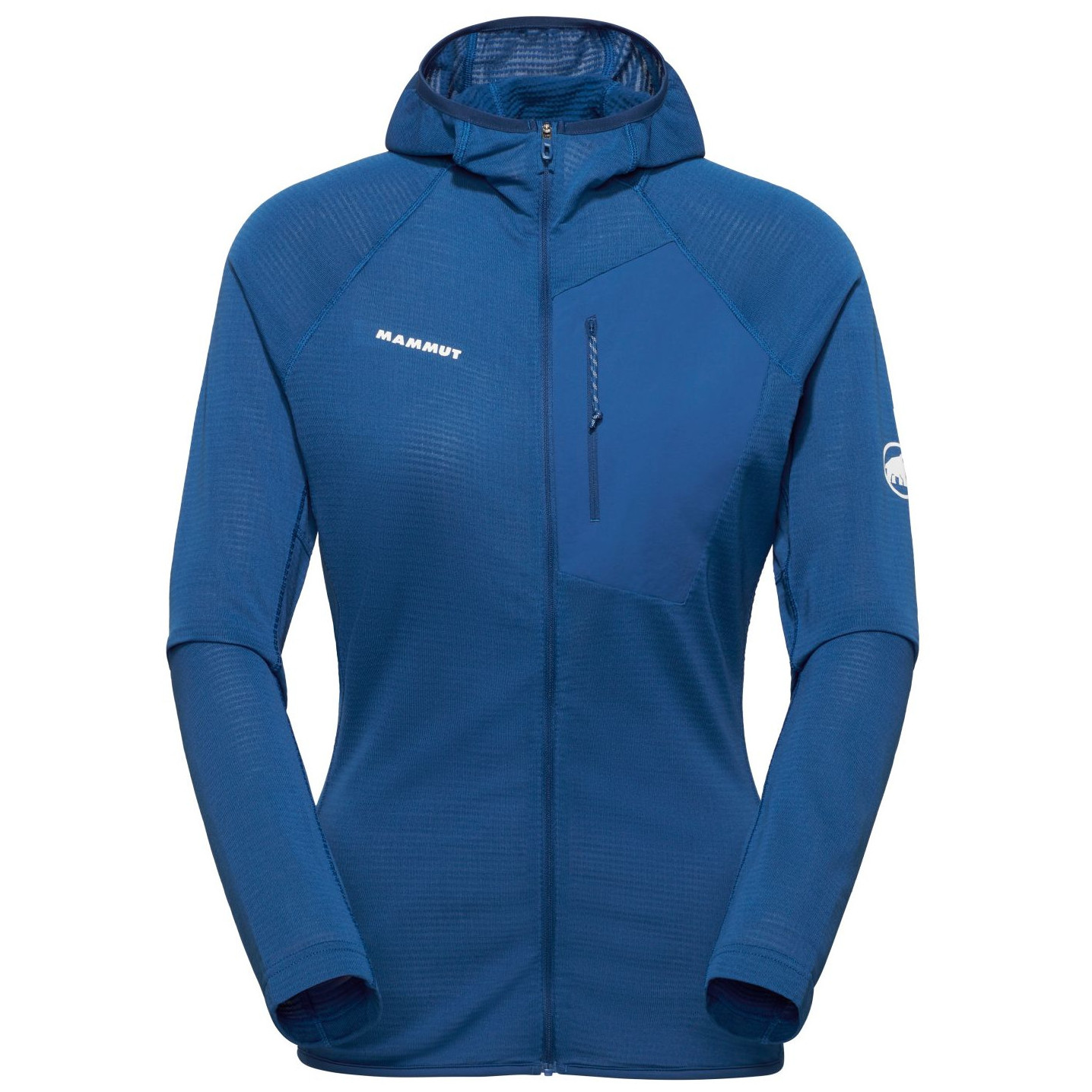 Bluza damska Mammut Aenergy Light ML Hooded Jacket Women Rozmiar: M / Kolor: niebieski